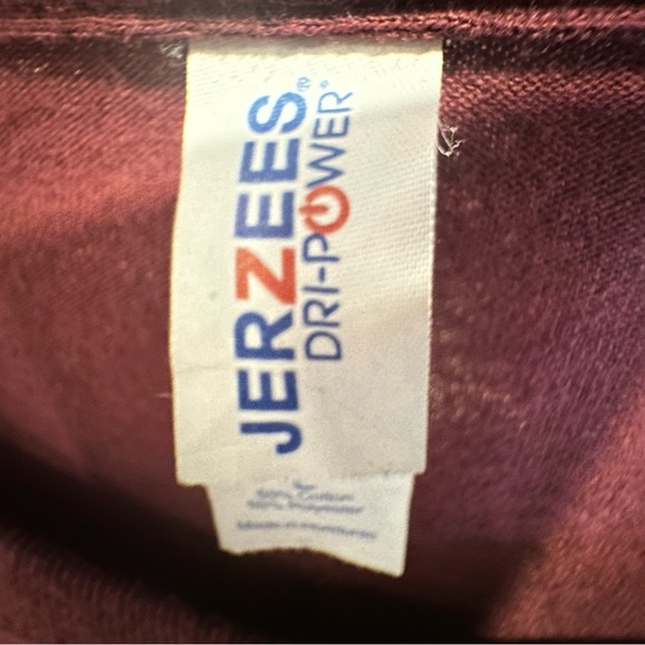 Jerzees Dri-Power “Class Dismissed” Graphic Tee – Maroon - Picture 5 of 6